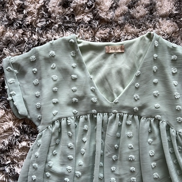 Altar’d State Sage T-shirt Dress - Picture 2 of 3